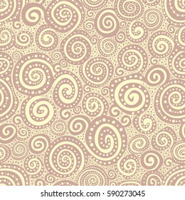 Hand drawn seamless pattern. Abstract background.