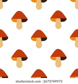 Dibujado a mano sin patrón con setas de otoño, Elementos de diseño. Patrón de otoño para invitaciones, tarjetas, impresión, envoltura de regalo, fabricación, textil, tela, Fondos de pantalla