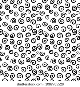 Hand drawn Seamless pattern. Seamless pattern can be used for textile, wallpaper, wrapping paper, web