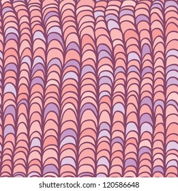 Hand drawn seamless pattern. Endless pattern. Remind  blue scales, waves.