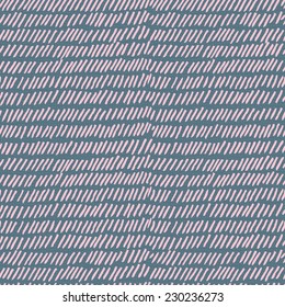 Hand drawn seamless pattern with textured background