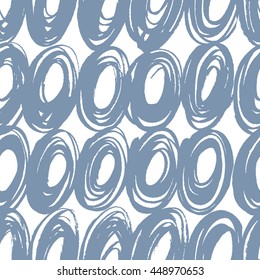 Hand drawn seamless pattern. Vector illustration.