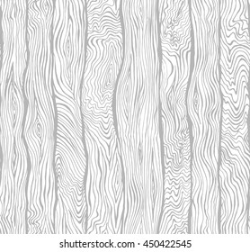 Hand drawn seamless pattern of wood texture
