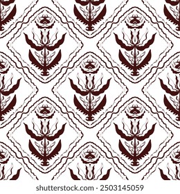 Hand drawn seamless patterns for fabric, textiles, clothing, wrapping paper, cover, banner, home decor, abstract backgrounds. Beautiful pattern and colourful in vector file.