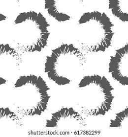 Hand drawn seamless patterns. Vector background  
of simple primitive scratchy textures, 
ornament in grunge style.