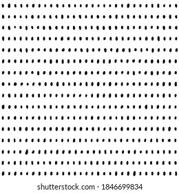 Pórtico de mano deslumbrante Polka Dot Straight Pequeños Puntos Medianos Polka Dots Mantiene Elegante Patrón Natural Fondo de Caricatura Vector de dibujos animados de lujo hecho a mano Monocromático negro y blanco