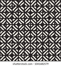 Hand drawn seamless repeating pattern with lines tiling. Grungy freehand ink brush background texture.