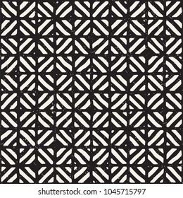 Hand drawn seamless repeating pattern with lines tiling. Grungy freehand ink brush background texture.