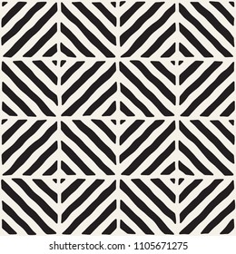 Hand drawn seamless repeating pattern with lines tiling. Grungy freehand ink brush background texture.