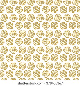 Hand drawn seamless vintage pattern. Vector background, retro style.