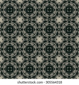 Hand drawn seamlessly repeating ornamental wallpaper or textile pattern.Drop this into your swatches palette and fill your shapes with the pattern. 
