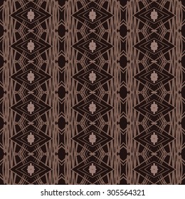 Hand drawn seamlessly repeating ornamental wallpaper or textile pattern.Drop this into your swatches palette and fill your shapes with the pattern. 
