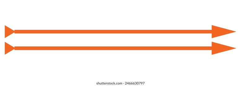 Hand drawn set of arrows. Collection black arrow on white background. Vector illustration.