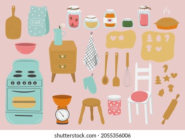 Cute Kitchen Utensil Royalty Free SVG, Cliparts, Vectors, and Stock  Illustration. Image 25315310.