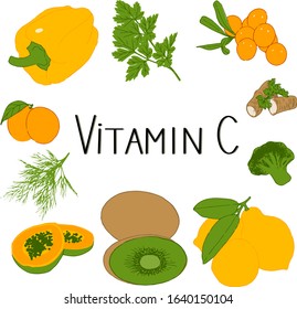 Vitamin C Rich Foods Images Stock Photos Vectors Shutterstock