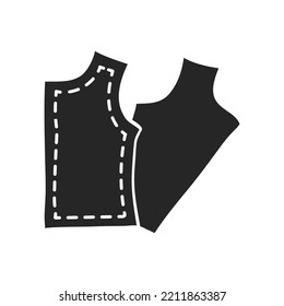 Hand drawn Sewing pattern vector illustration