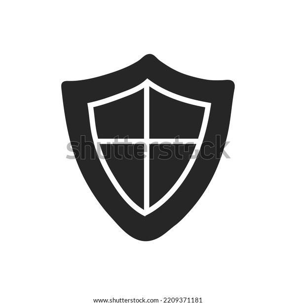 Hand Drawn Shield Vector Illustration Stock Vector Royalty Free