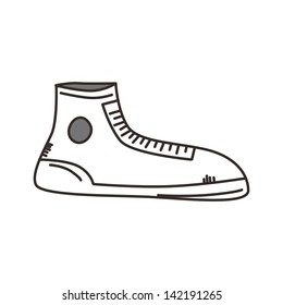hand drawn shoe boxing