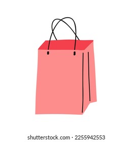 Hand Drawn Shopping Bag Illustration