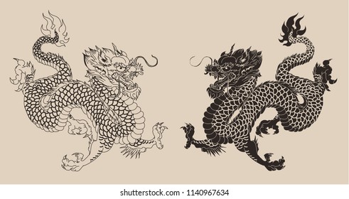 Варианты китайских татуировок