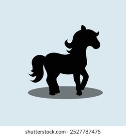 Hand drawn silhouette vector  design 