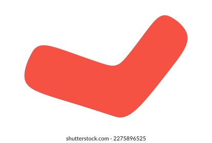 Hand drawn simple line flat icon. Vector illustration