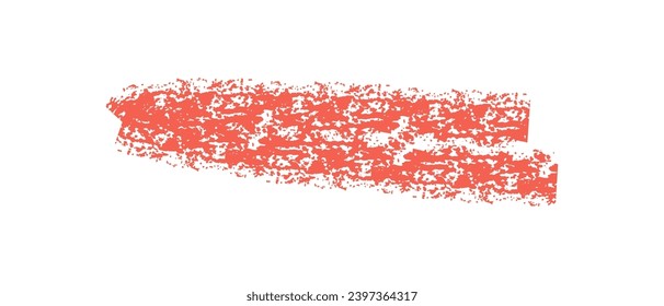 Hand drawn simple line drawn with wax crayon, chalk or charcoal. Uneven wax dry texture for underlining or highlighting text. Pencil drawn lines, strikethroughs, underlines. grungy