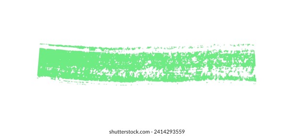 Handgezeichnete, einfache Linie, gezeichnet mit Wachskreif, Kreide oder Holzkohle. Ungedeckte trockene Textur für die Betonung. gezeichnete Linien, durchgestrichen, graue Vektorgrafik einzeln auf Weiß