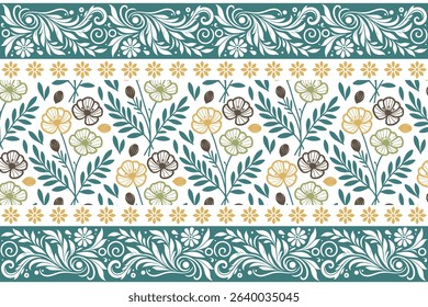  Hand drawn single line roses. Seamless floral pattern with modern sketch texture. Botanical repeat for bedding and textile packaging. Stylish surface for wrapping paper.