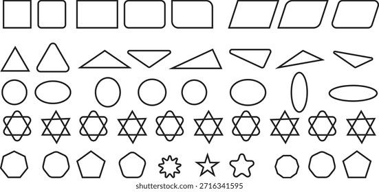 Conjunto de flechas de boceto dibujadas a mano: Vectores curvos, giratorios y geométricos
