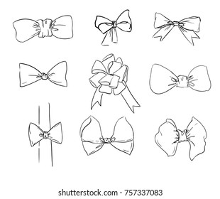 80,104 Bow Hand Draw Images, Stock Photos & Vectors | Shutterstock