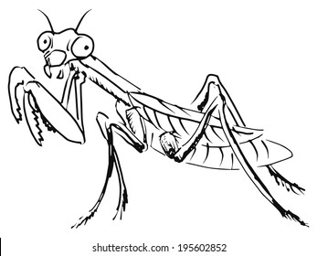 Ant Wild Life Coloring Page Stock Vector (royalty Free) 1582509628 