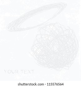  hand drawn sketch globe background