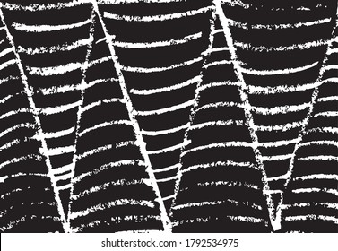 Handgezeichnete Herzstücke. Vektorgrafik-Wandbildchen.