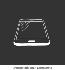 Hand drawn sketch of mobile phone, mockups