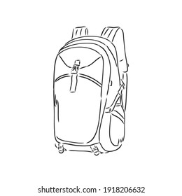 backpack outline