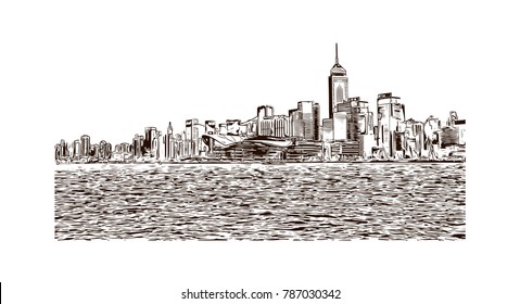 Hand drawn sketch of sasas in vector.