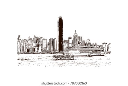 Hand drawn sketch of sasas in vector.