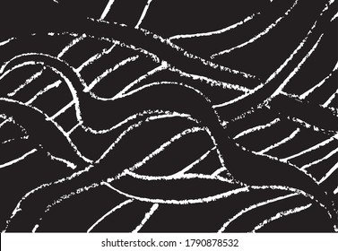 Handgezeichnete Texturen Elemente. Vektorgrafik-Wandbildchen.