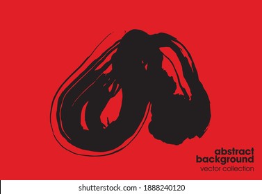 Hand drawn sketch textures elements. Vector illustration of abstract brush srokes.