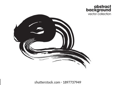 Elementos de texturas dibujadas a mano. Ilustración vectorial de brocas abstractas.