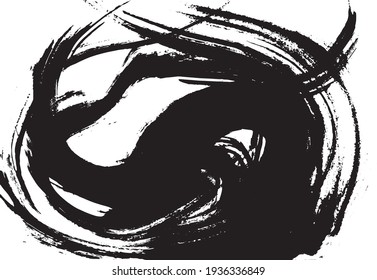 Hand drawn sketch textures elements. Vector illustration of abstract brush srokes. Grunge background. Abstract textured effect. 