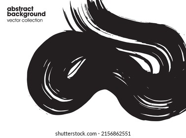 Hand drawn sketch textures elements. Vector illustration of abstract brush srokes.