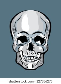 Hand Drawn Skull