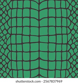 Hand Drawn Snake Print Vector Illustration