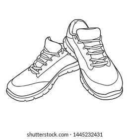 Trainers Sketch High Res Stock Images 