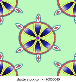 Hand drawn snowflakes Seamless. Template for cover, poster, t-shirt or tattoo. Winter coloring pages for adult art therapy. Vector illustration.