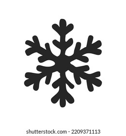 Hand drawn Snowflakes vector illustration