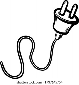 Electric Plug Drawing Images, Stock Photos & Vectors | Shutterstock