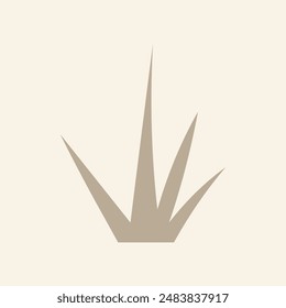 Hand drawn soft earth tones illustration vector element